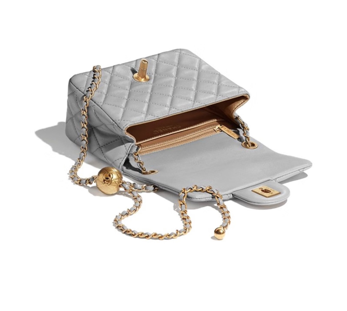 Chanel Classic Square Fat Shoulder Bag Crossbody Bag